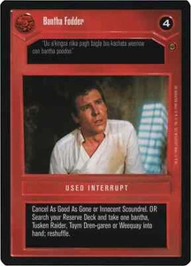 Bantha Fodder (Jabba's Palace) | Decipher Star Wars CCG | NM/LP - Picture 1 of 1