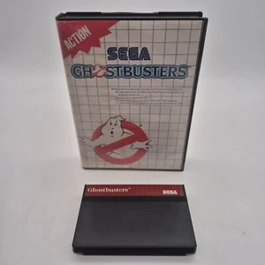 JEU SEGA MASTER SYSTEM GHOSTBUSTERS (1987) ★ BOÎTE SANS NOTICE ★ NON TESTÉ ✅ - Imagen 1 de 3