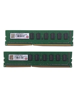 SALE! Price is For ONE Unit. Transcend  2G 1R x 8 DDR3.    1600  ECC DIMM 240Pin - Image 1 of 2