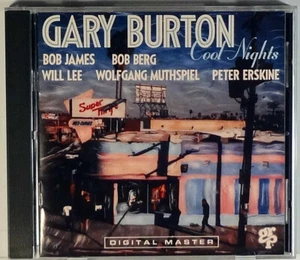 GARY BURTON-COOL NIGHTS-1991 GRP CD-BOB BERG WILL LEE-DDD - Picture 1 of 3