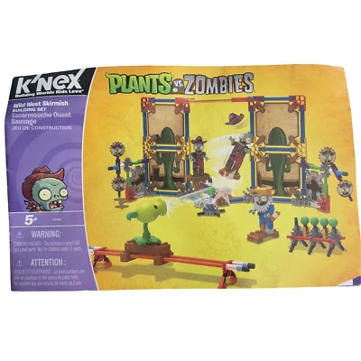 K'NEX Plants vs Zombies Wild West Skirmish Building - Missing Pieces - Image 1 of 4