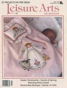 Leisure Arts Counted Cross Stitch 27 Projects The Magazine April 1993 - Picture 1 of 3