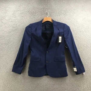 J.Ferrar Suit Jacket Mens 36 Short Bright Blue Super Slim Single Breasted NEW - Picture 1 of 17