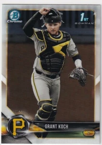 2018 BOWMAN CHROME 1ST RC GRANT KOCH PITTSBURGH PIRATES FIRST ROOKIE (QTY) S4061 - Picture 1 of 2