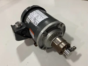 Emerson Motor w/ Micro Pump U12S1AC F007 56C 1/2HP 3495RPM 3PH 60Hz SF 1.25 - Picture 1 of 9