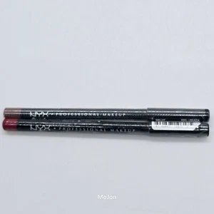 Lot Of 2 NYX Lip Liner Pencil SPL817 Hot Red & Suede Sandstorn Sealed - Picture 1 of 10
