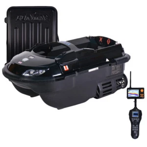 Boatman Vulcan Pro Schwarz mit GPS und Echolot Futterboot Baitboot Karpfen Angel - Bild 1 von 15