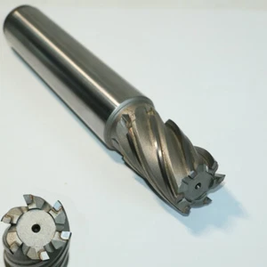 Fresa HM Plan & Circuns Ø 30 mm Z = 6 K10 fresa de ranura cono MK4 fresa de vástago 178G - Imagen 1 de 2