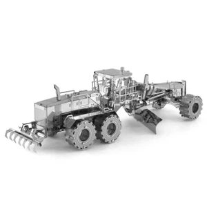 Metal Earth Fascinations CAT Motor Grader 3D Metal Puzzle - Picture 1 of 7