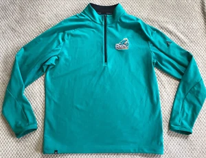 Pullover mediano Coastal Carolina Chanticleers Adidas Climacool para hombre con cremallera de cuarto - Imagen 1 de 7