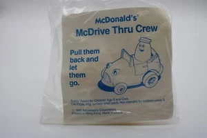 Sealed McDonald's McDrive Thru Crew McNugget 1990 Pull Back Happy Meal Toy - Bild 1 von 2