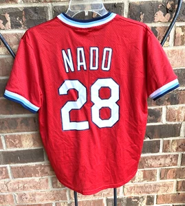 Maglia MLB St Louis Cardinals Nado 28 Cardinals rossa giovanile L-XL - Foto 1 di 15