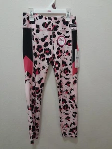 Girls Justice Blocked Leggings Size Small 7/8 Pants NWT - Picture 1 of 3