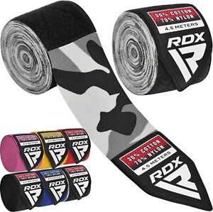 Boxing Hand Wrap by RDX, 4.5m Thumb Loop Boxing Bandage, Inner Glove, Wrist Wrap