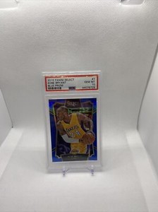 2015-16 Panini Select Kobe Bryant Blue Prizm #7 PSA 10 133/249 LOW POP