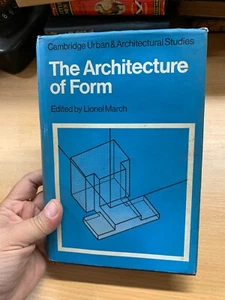 RARE 1976 THE ARCHITECTURE OF FORM 1ST EDITION ILLUSTRATED HARDBACK BOOK (P5) - Picture 1 of 20