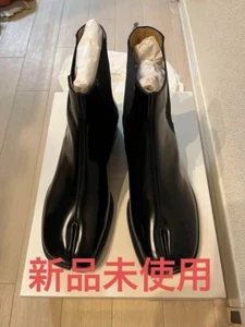 Maison Margiela Men's Tabi Heel Boots Size 42 Black New - Picture 1 of 10