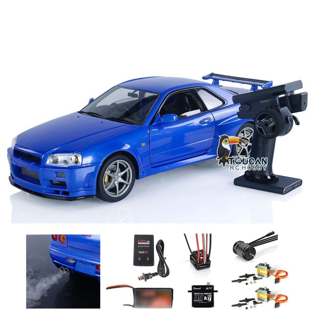 Novo 1:16 4wd drift rc carro de corrida jogo 30km/h 2.4g controle remoto  alta velocidade rc carros para adultos crianças gtr modelo brinquedos