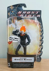 Raging Ghost Rider With Light Up Eyes Action Figure (Hasbro, 2007) - Picture 1 of 7