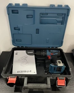 Erbauer 18V Li-ion ECD18-Li-2 EXT Cordless Combi drill Bare Unit with case - Picture 1 of 3