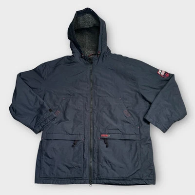 Vintage Structure Parka Jacket Navy Blue Men’s Size XL - Image 1 of 4