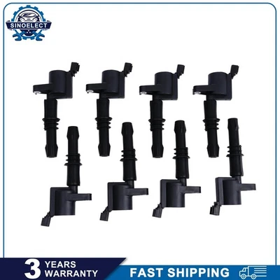 8pcs Ignition Coils For Ford Expedition F-150 2004 2005 2006 2007 2008 DG511 - Image 1 of 4