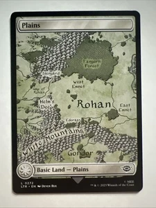 Magic the Gathering Plains #272 Full Art The Lord of the Rings x1 MTG - Picture 1 of 2