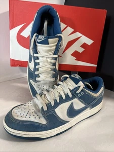 Größe 11 - Nike Dunk Low SE Sashiko - Industrial Blue - Bild 1 von 17
