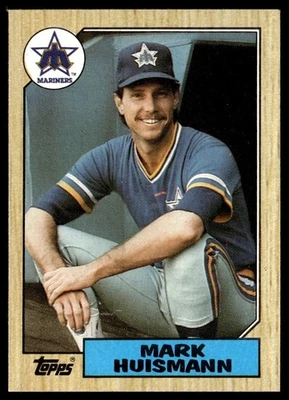1987 Topps Mark Huismann Seattle Mariners #187 - Image 1 of 2