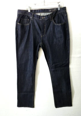 Matix Gripper Slim Straight Button Fly Dark Wash Jeans Men's 38x32 Actual 36x32 - Image 1 of 4