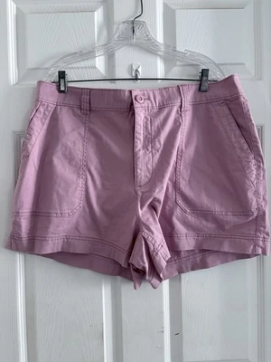 Pantalones Cortos Rosa Azul Marino Antiguo Talla XL Foto 1 de 4