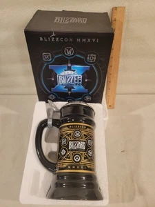 Blizzard Entertainment Blizzcon 2016 10 aniversario cerveza coleccionable Stein - Imagen 1 de 5