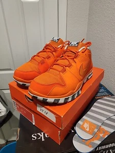 NIKE AIR TRAINER 1 MAX VINTAGE BOX SAFETY ORANGE ZEN GREY 371378-881 SIZE 10 - Picture 1 of 23