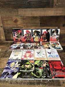 GEMISCHTES MANGA LIGHT NOVEL KONVOLUT ENGLISCH 20 STÜCK!!!- Vampire Knights & More - Bild 1 von 6