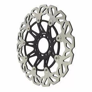 FRONT BRAKE DISC TO FIT HONDA CB600S HORNET 00-03 CBF600F HORNET 00-06 WAVY DISC - Picture 1 of 2