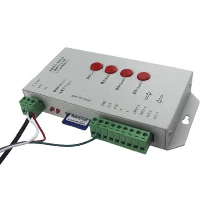 T-1000S RGBIC 256G SD Card T1000S Pixels Controller FOR WS2811 WS2812B LED STRIP - Image 1 of 4
