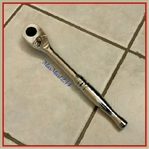 Husky 3/8" Drive Teardrop Ratchet - Full Polish 72 Tooth - Fast Shipping NEW - Picture 1 of 2