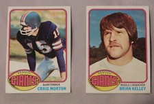1976 Topps New York Giants Football Card Pick one