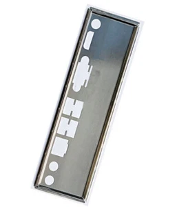 OEM I/O Shield For 1037U 2COM Rear Baffle Motherboard Backplate IO - Bild 1 von 4