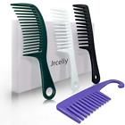 Wide Tooth Comb  4 Pieces Hair Comb and Brush SetLarge Detangling Comb for Cur