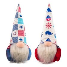 Independence Day Patriotic Gnome Memorial Day for Doll Tomte Dwarf Deco