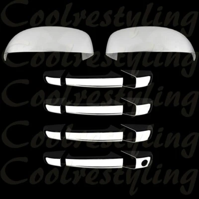 Para 07~08 09 10 11 12 13 GMC Sierra Yukon XL, ESPEJO DENALI Cromo + Cubierta de Mango Foto 1 de 4