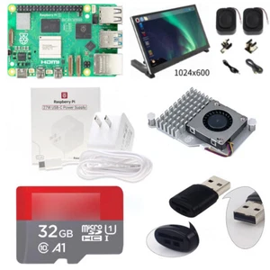 Raspberry Pi 5 Starter Kit (2/4/8/16GB) 7" Touch Screen, 27W PSU, Active Cooler - Picture 1 of 10