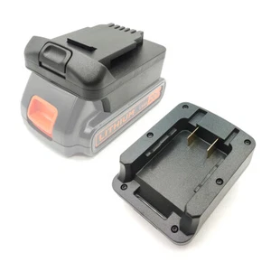 Convertitore adattatore batteria per Black Decker 20 V agli ioni di litio per strumento Dewalt 18 V 20 V - Foto 1 di 6