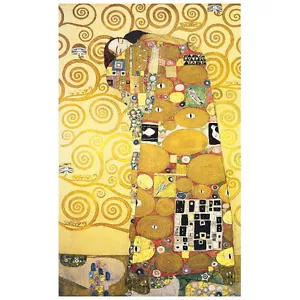Gustav Klimt, The Embrace FRIDGE MAGNET, 1909 Fulfillment Die Erfullung - Imagen 1 de 7
