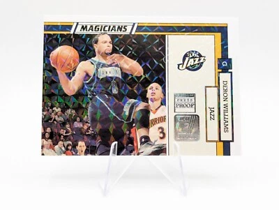 Deron Williams 2010 - 11 帕尼尼 Donruss 魔术师新闻证明马赛克 SP /100 #4 — 第 1/2 张图片