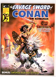 THE SAVAGE SWORD OF CONAN #8 NM OB MARVEL COMICS 1975 BRONZE AGE TIM CONRAD + - Picture 1 of 2
