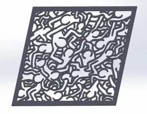 10 DXF File CNC g-code Industrial router plasma Pattern Man Silhouettes Nr.3820 - Picture 1 of 22