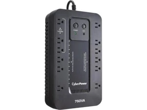CyberPower EC750G ECO 750 VA / 450W Energy Efficient Desktop UPS - Picture 1 of 3