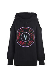 Versace Jeans Couture Maxi Cotton Sweatshirt XS
